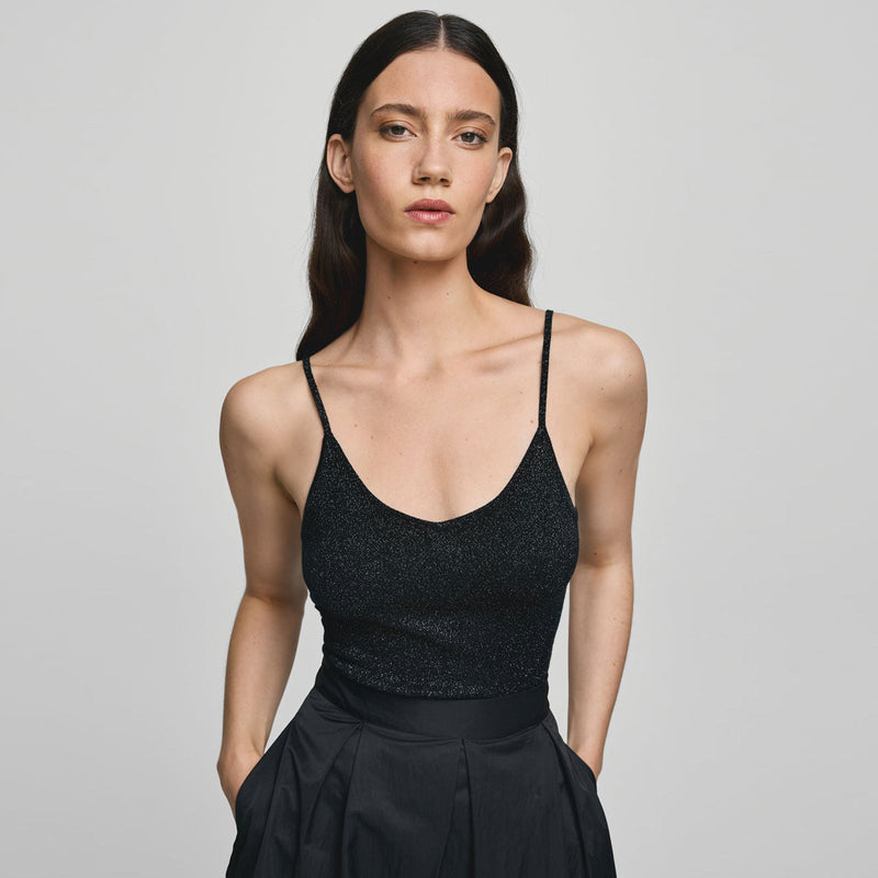 MSCHEurasia Strap Top black silver MSCH Copenhagen