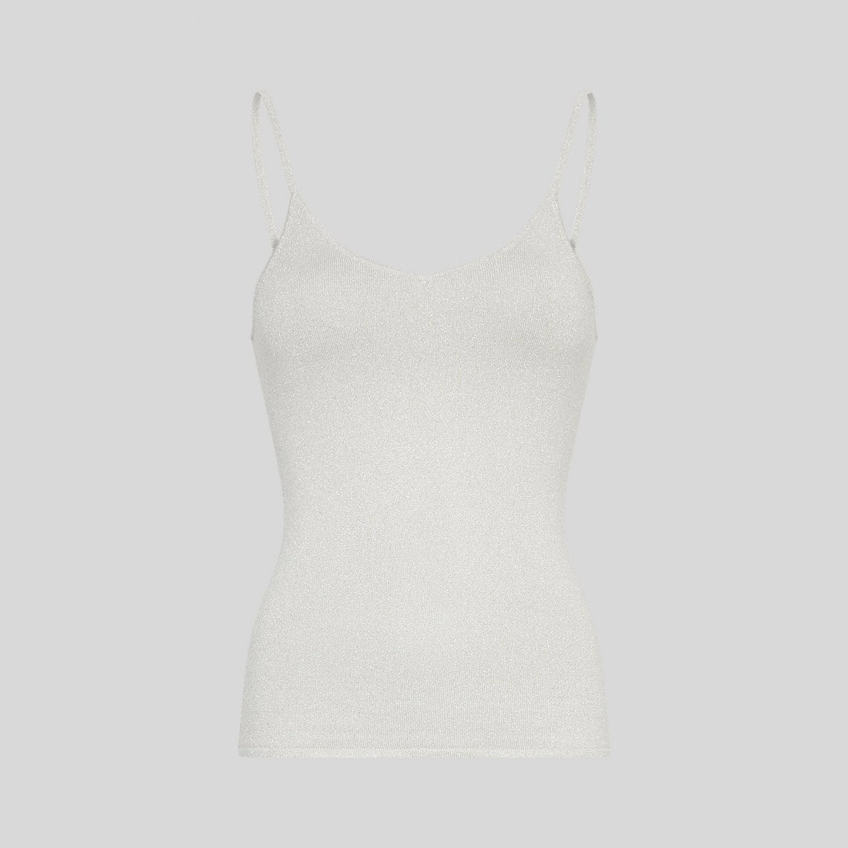 MSCHEurasia Strap Top grey silver MSCH Copenhagen