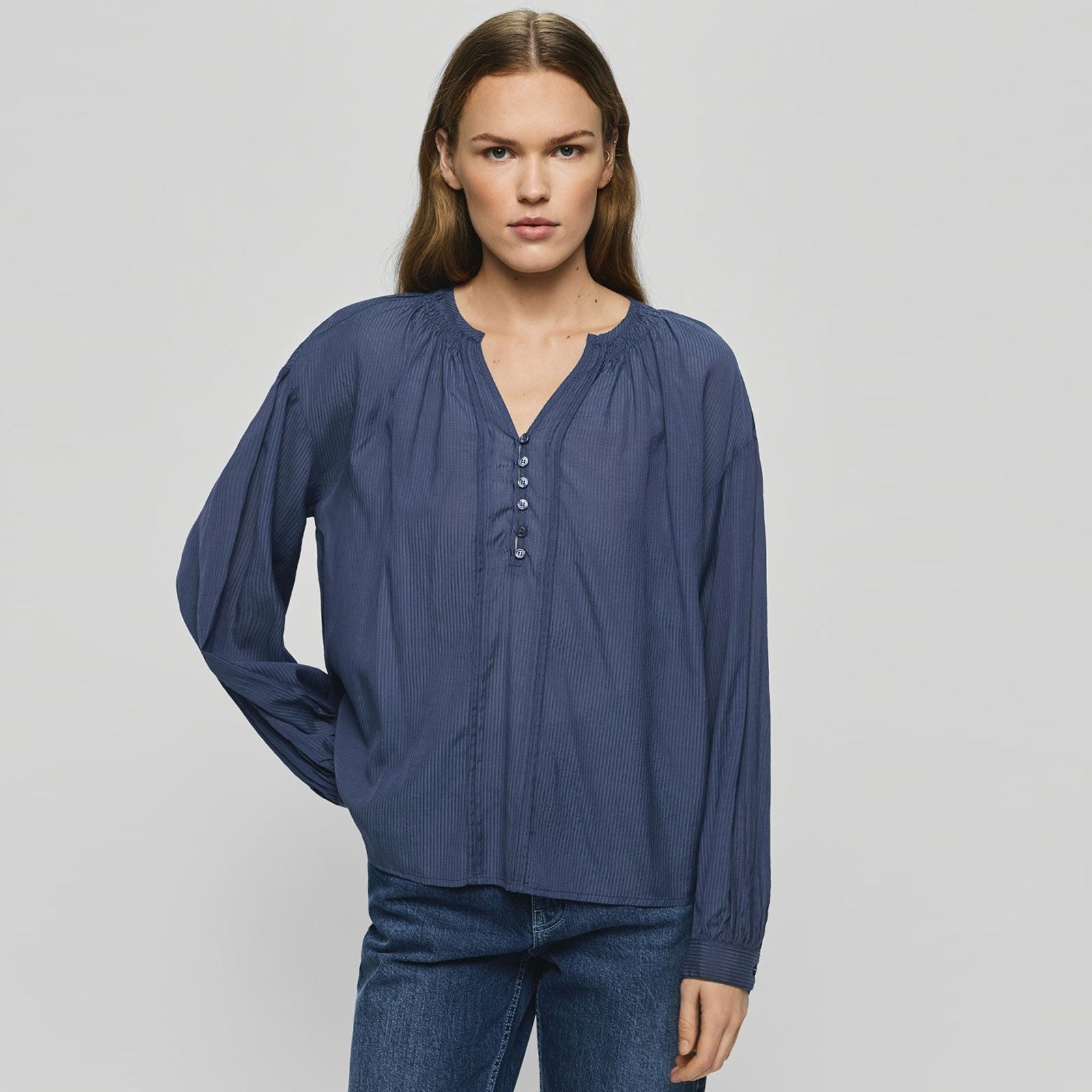 MSCHGabrielle Top vintage indigo MSCH Copenhagen