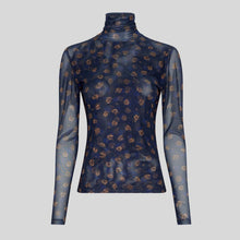MSCHGinie Illenora LS Top AOP mari blue flower MSCH Copenhagen