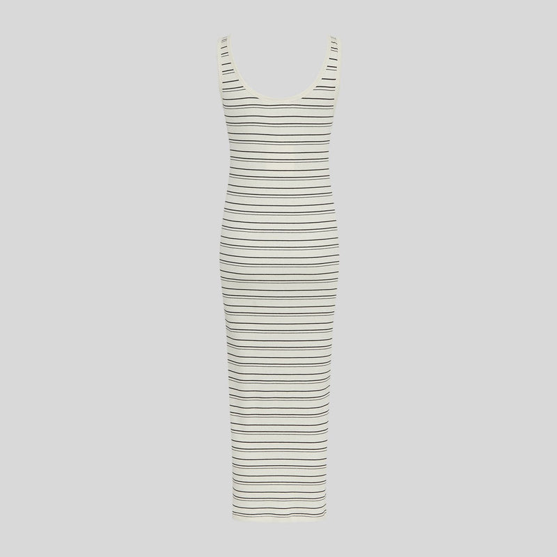 MSCHGubbi Rasmia SL Dress Stp turtledove/black MSCH Copenhagen
