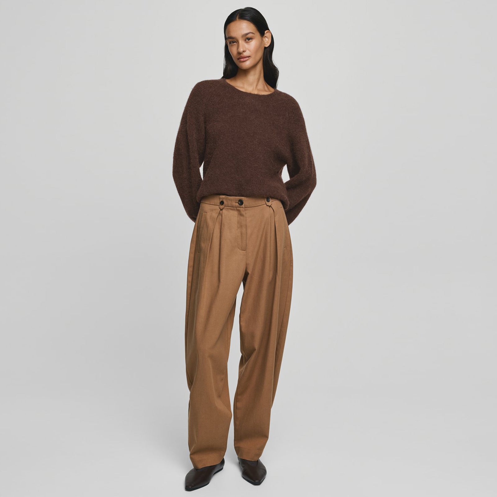 MSCHGweneth HW Pants toasted coconut MSCH Copenhagen