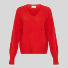 MSCHHila Hope V Pullover flame scarlet