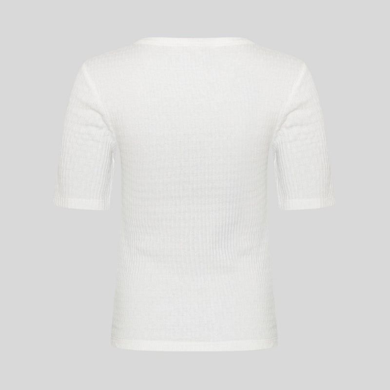 MSCHIgnacia 2/4 Tee egret MSCH Copenhagen