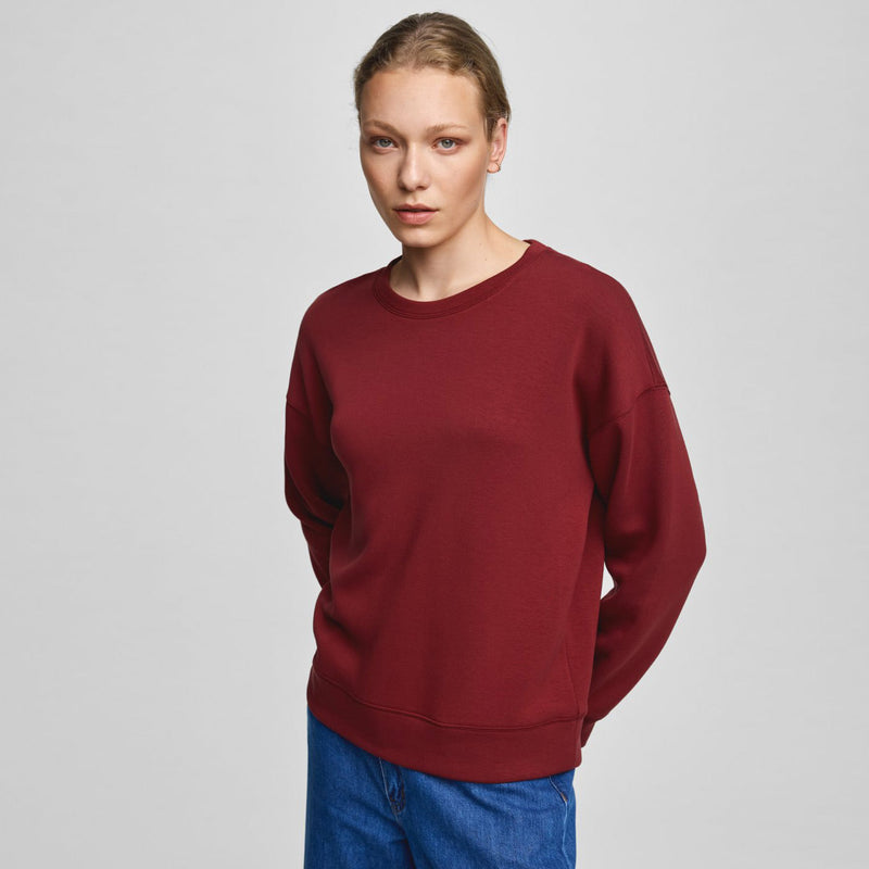MSCHIma Q Sweatshirt syrah MSCH Copenhagen