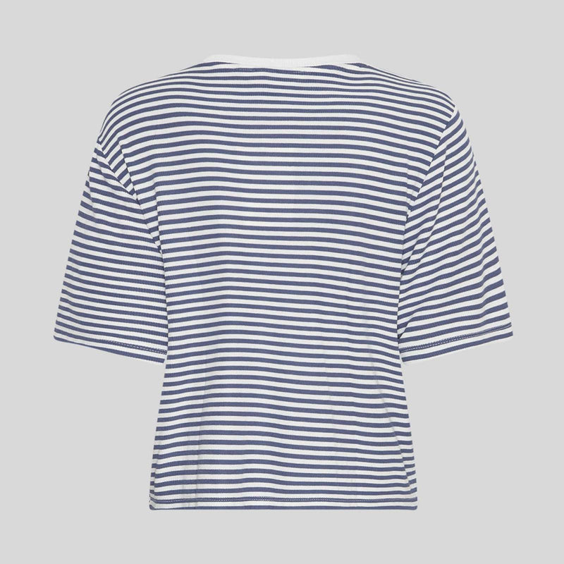 MSCHJana Tee Stp bright white/oceana MSCH Copenhagen