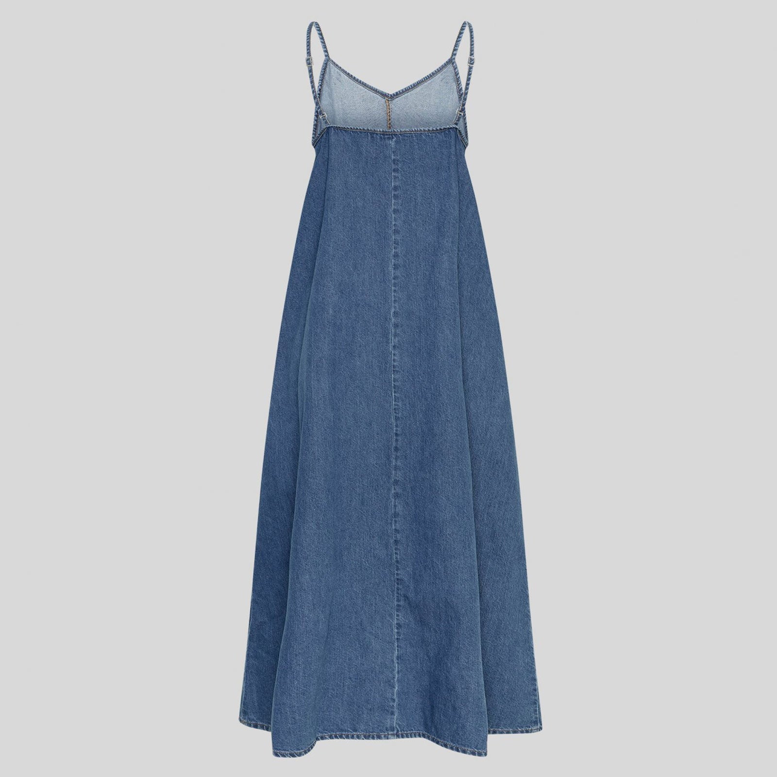 MSCHJolene Elena Strap Dress mid blue wash MSCH Copenhagen