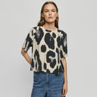 MSCHKaralie Jusia 2/4 Top licorice leo MSCH Copenhagen