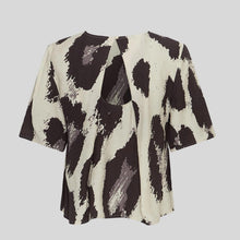 MSCHKaralie Jusia 2/4 Top licorice leo MSCH Copenhagen