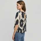 MSCHKaralie Jusia 2/4 Top licorice leo MSCH Copenhagen