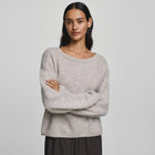 MSCHKellsey Alegria Pullover warm light grey melange MSCH Copenhagen