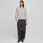 MSCHKellsey Alegria Pullover warm light grey melange MSCH Copenhagen