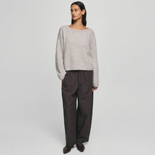 MSCHKellsey Alegria Pullover warm light grey melange MSCH Copenhagen