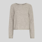 MSCHKellsey Alegria Pullover warm light grey melange MSCH Copenhagen