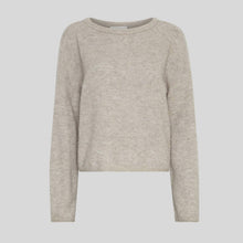 MSCHKellsey Alegria Pullover warm light grey melange MSCH Copenhagen