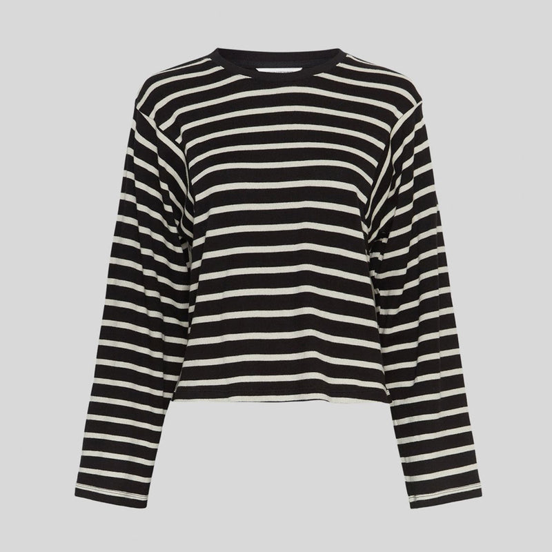 MSCHKenina Bahara Pullover Stp black/fog MSCH Copenhagen