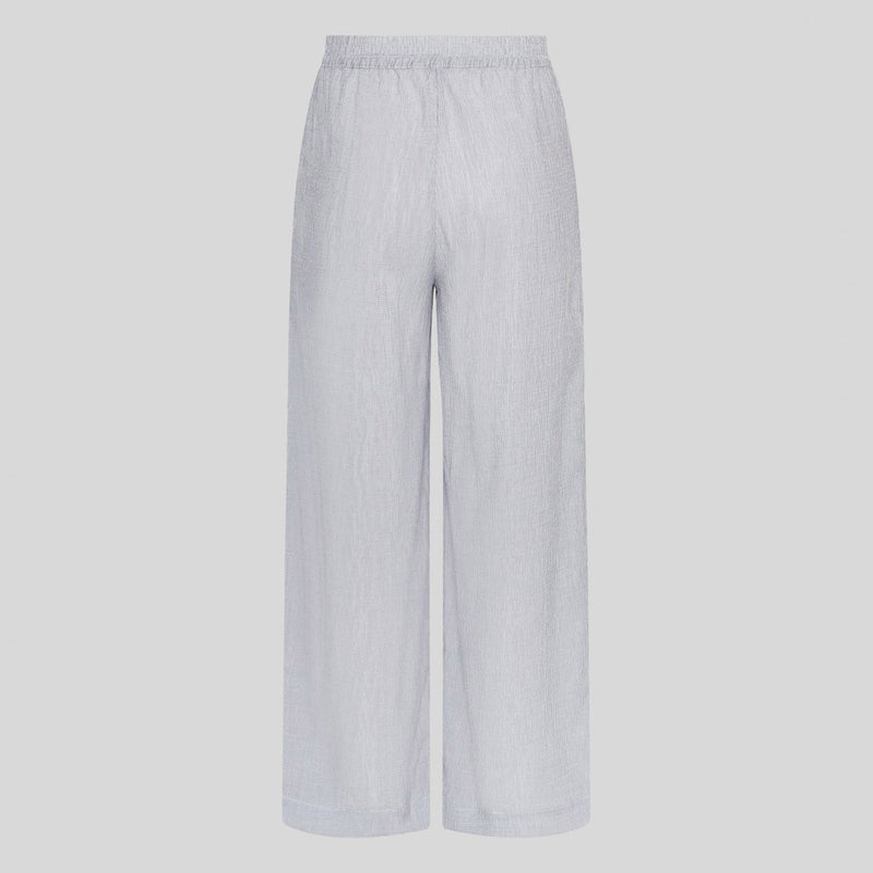 MSCHKinley HW Pants Stp oceana/bright white MSCH Copenhagen