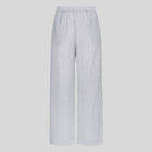 MSCHKinley HW Pants Stp oceana/bright white MSCH Copenhagen