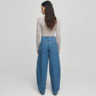 MSCHKobane Lis Barrel Jeans mid blue wash MSCH Copenhagen
