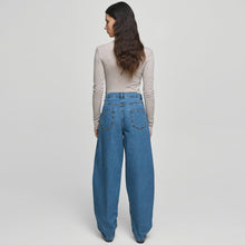 MSCHKobane Lis Barrel Jeans mid blue wash MSCH Copenhagen