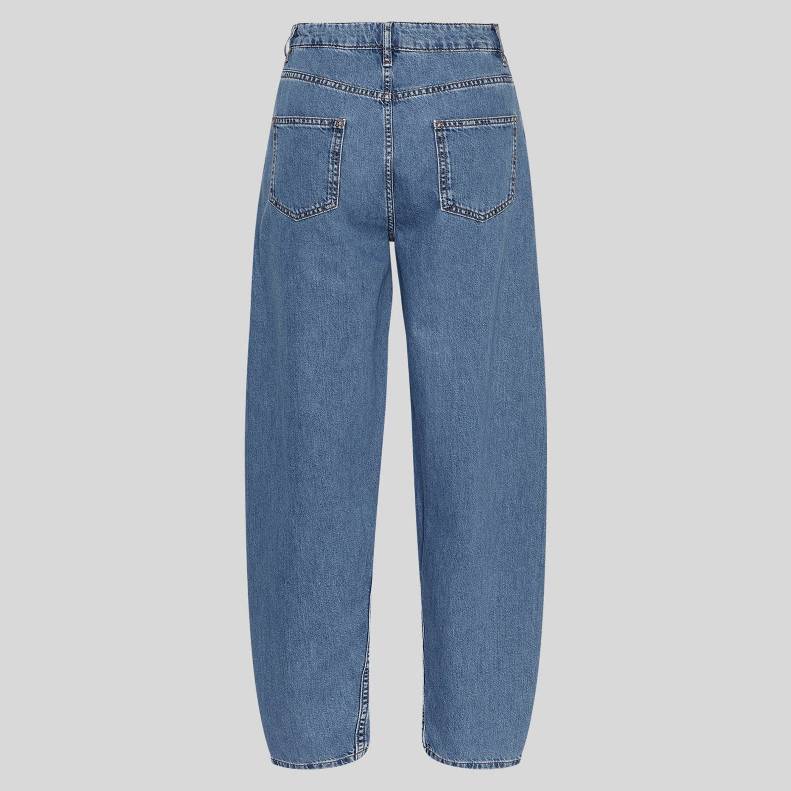 MSCHKobane Lis Barrel Jeans mid blue wash MSCH Copenhagen
