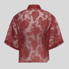 MSCHLettiche 3/4 Shirt syrah MSCH Copenhagen
