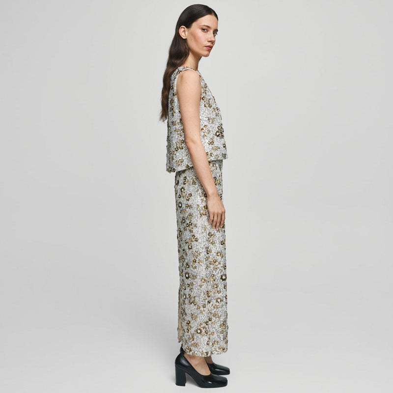MSCHMagnolia SL Top silver t coco MSCH Copenhagen