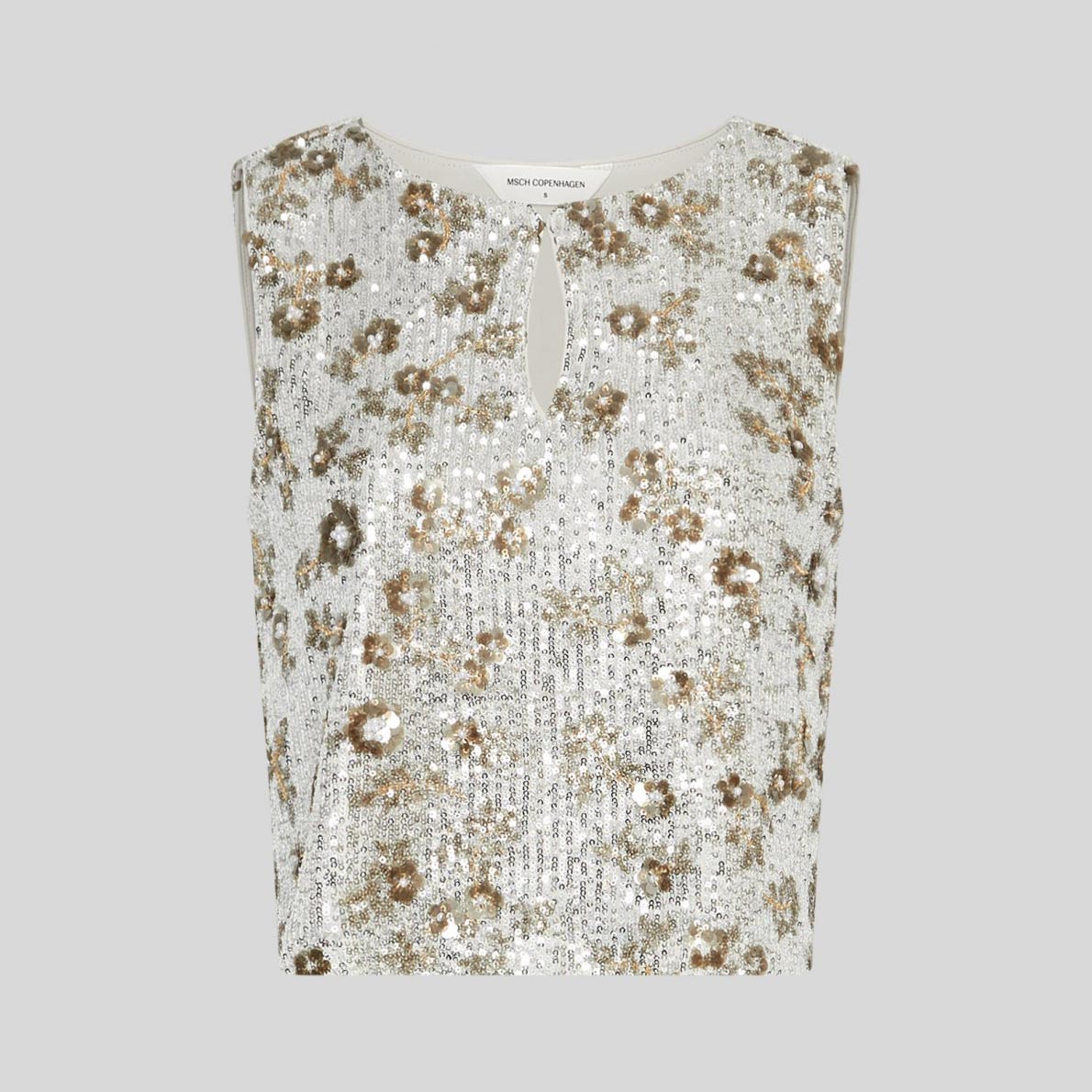 MSCHMagnolia SL Top silver t coco MSCH Copenhagen