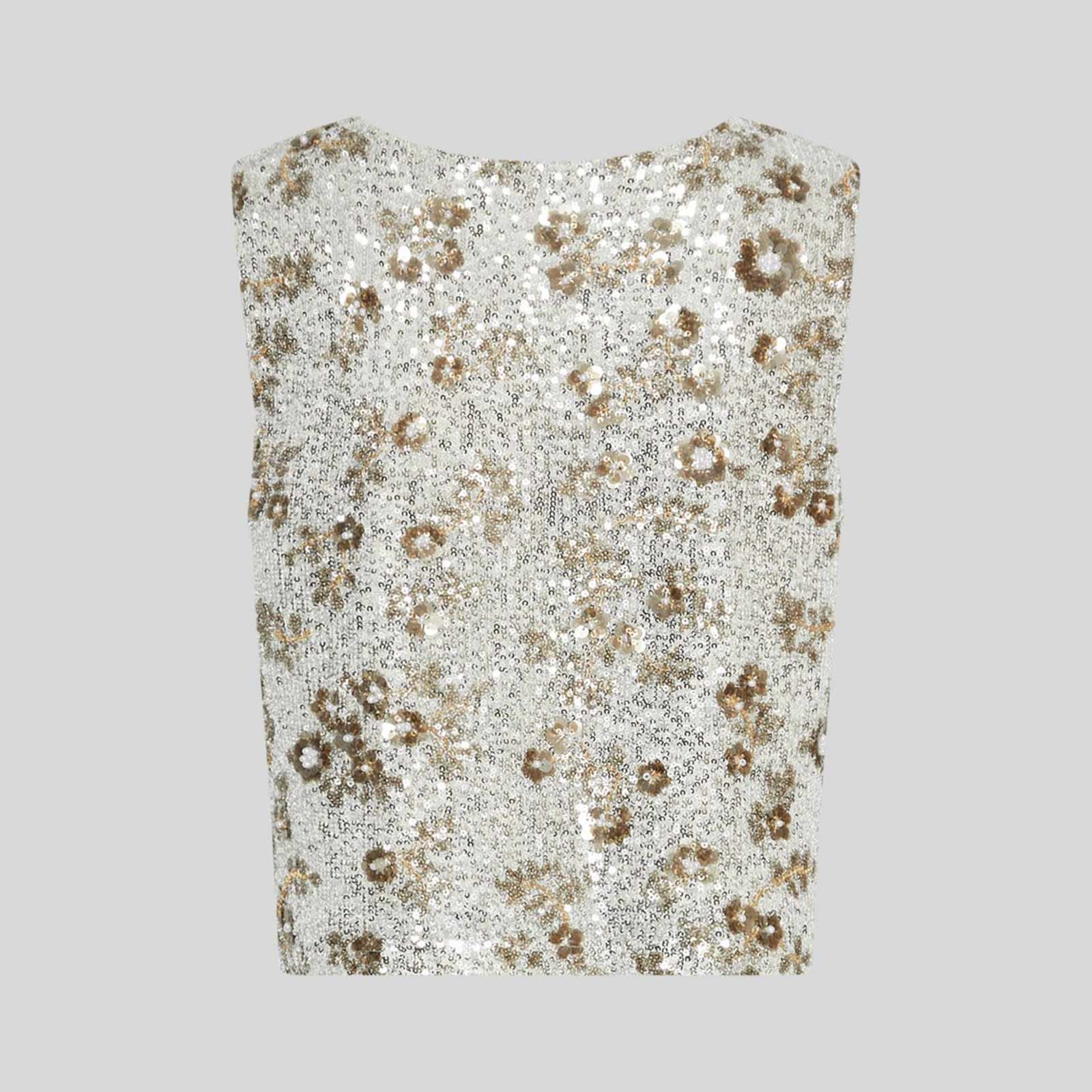 MSCHMagnolia SL Top silver t coco MSCH Copenhagen