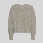 MSCHMathina Lissi V Pullover warm light grey melange MSCH Copenhagen