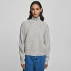 MSCHMeilani Gytta M Zip Pullover warm light grey melange MSCH Copenhagen