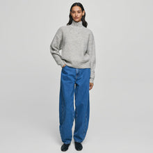 MSCHMeilani Gytta M Zip Pullover warm light grey melange MSCH Copenhagen