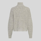 MSCHMeilani Gytta M Zip Pullover warm light grey melange MSCH Copenhagen