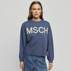 MSCHMela Briena MSCH Sweatshirt vintage indigo/oatmeal MSCH Copenhagen