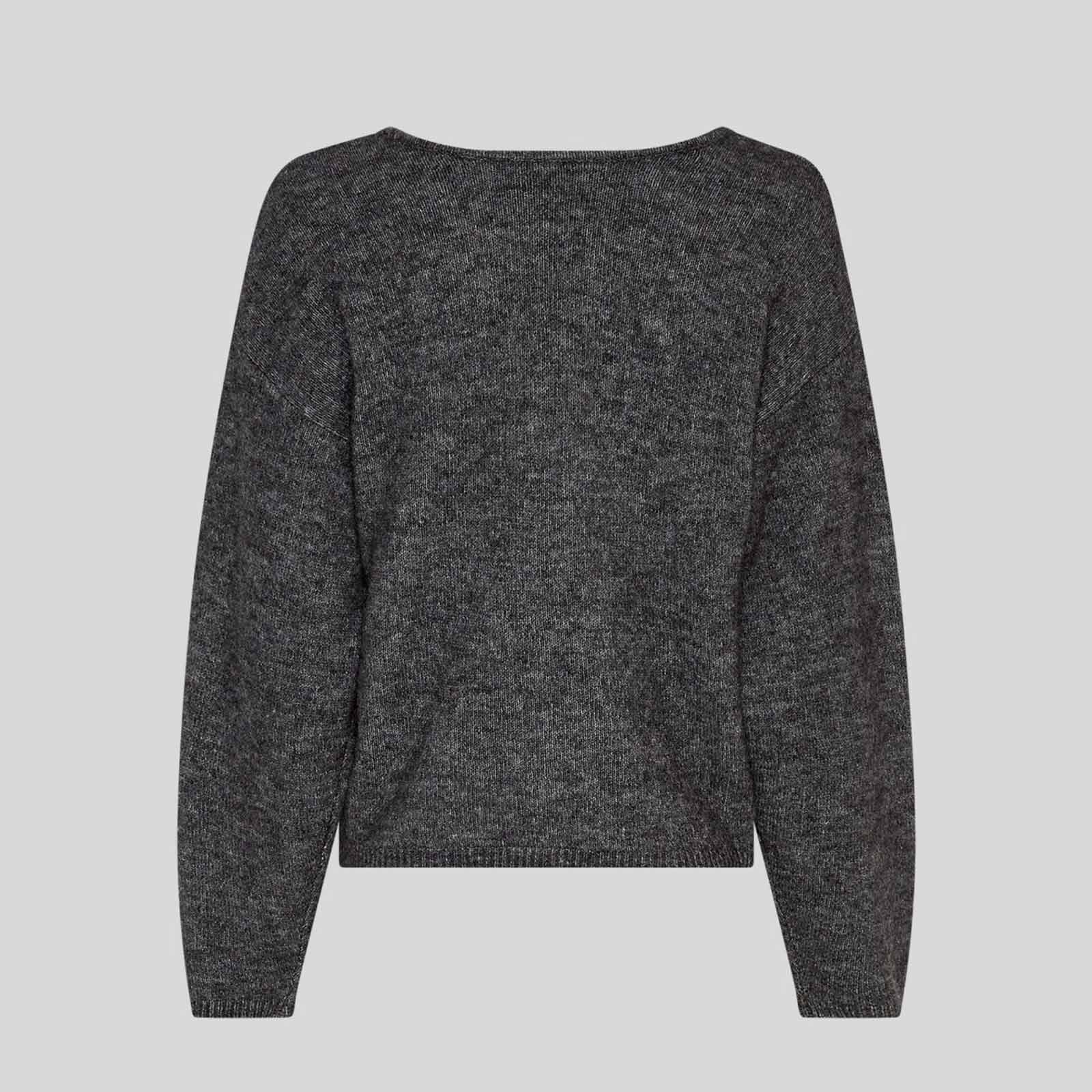 MSCHMilania Hope Cardigan dark grey melange 19257 MSCH Copenhagen