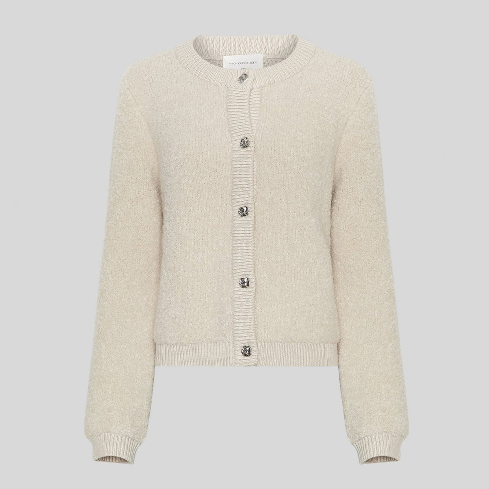 MSCHNerida Knit Jacket oatmeal MSCH Copenhagen