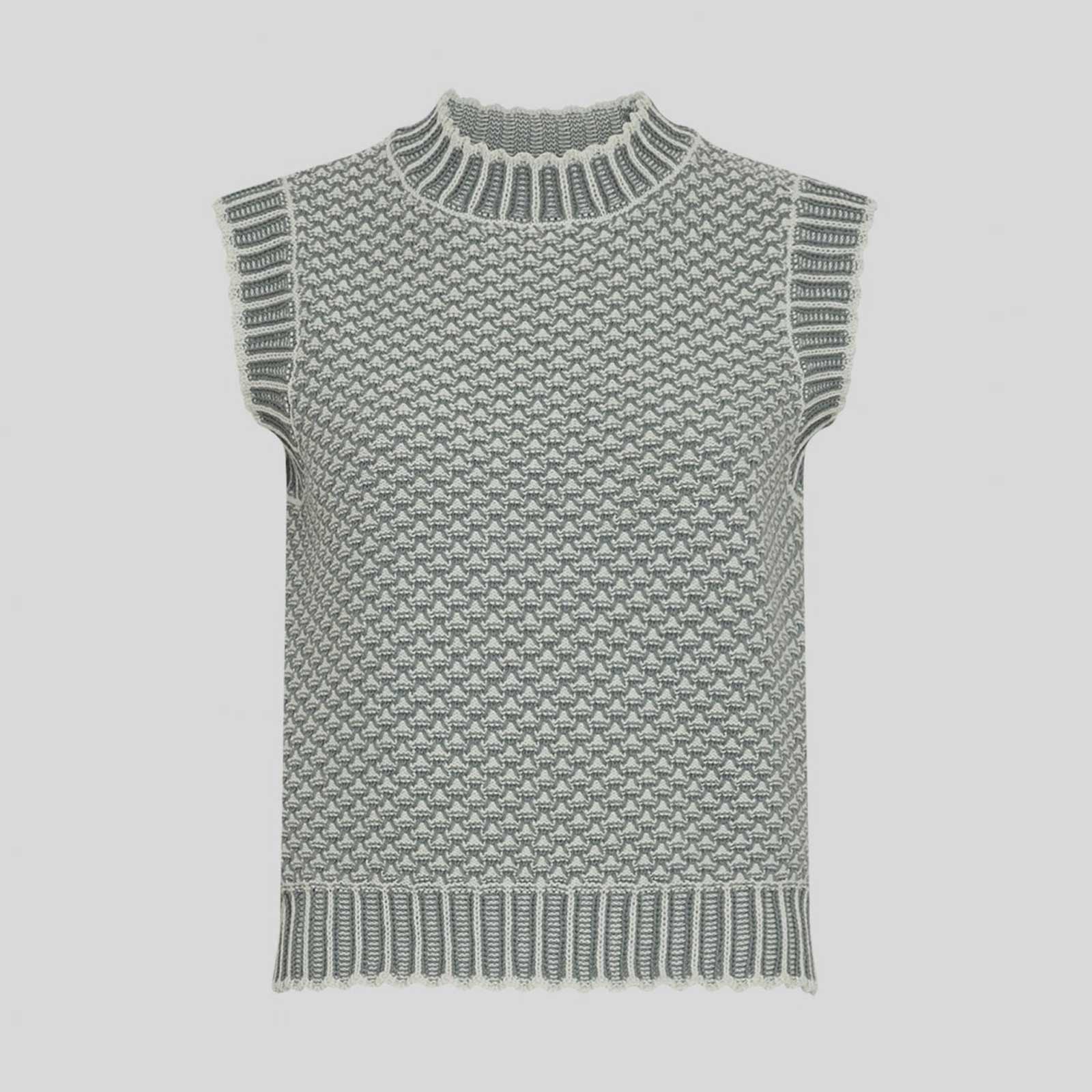 MSCHPilla Vest bok choy/laurel wreath