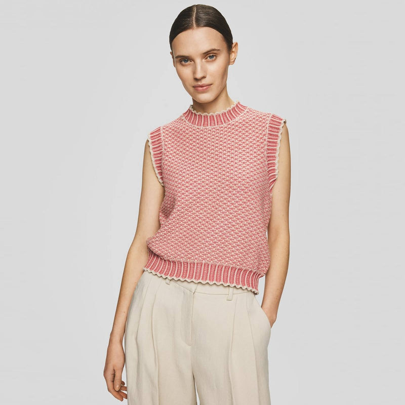 MSCHPilla Vest oatmeal/faded rose MSCH Copenhagen