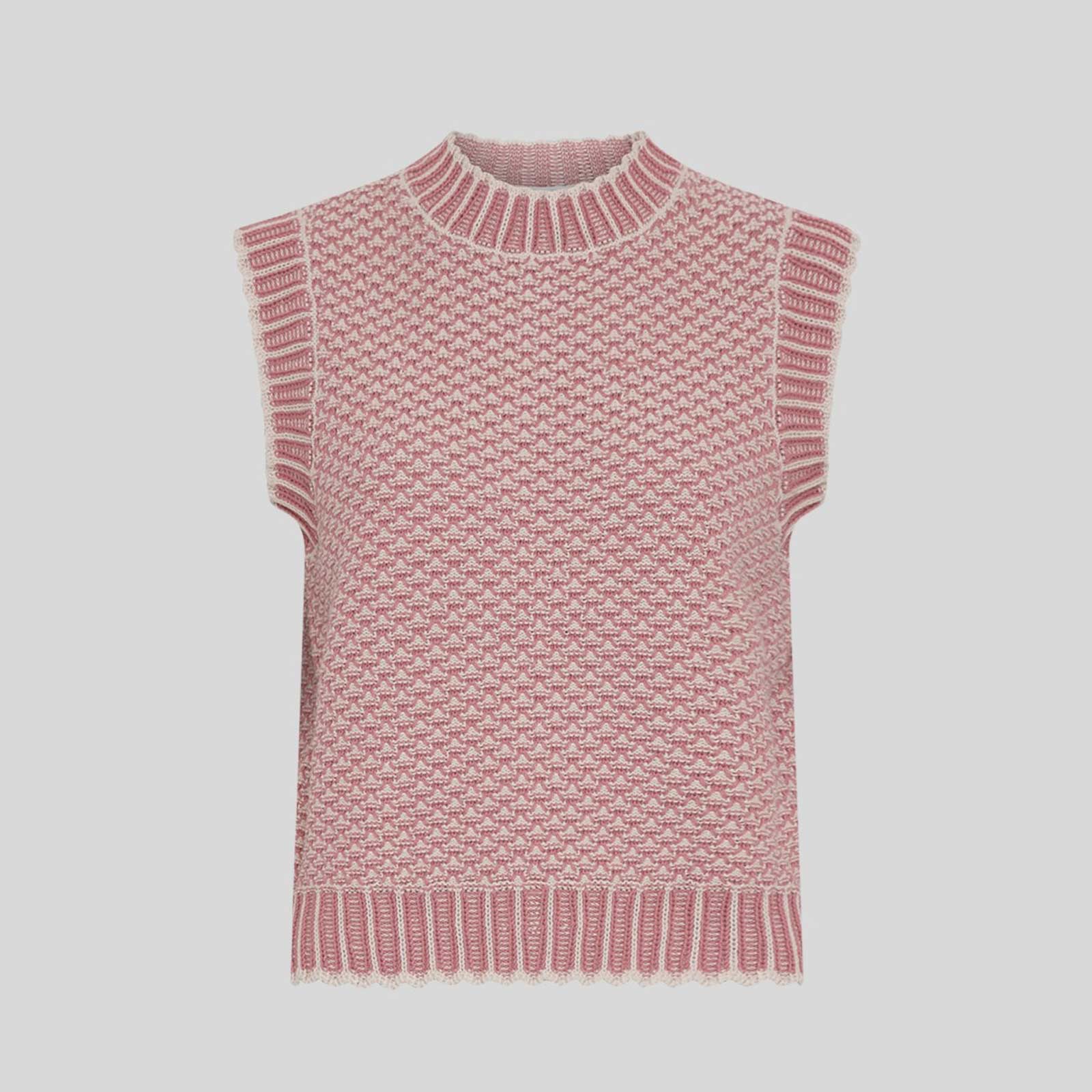 MSCHPilla Vest oatmeal/faded rose MSCH Copenhagen