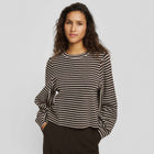 MSCHSofia Sweatshirt STP molé/oatmeal