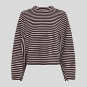 MSCHSofia Sweatshirt STP molé/oatmeal