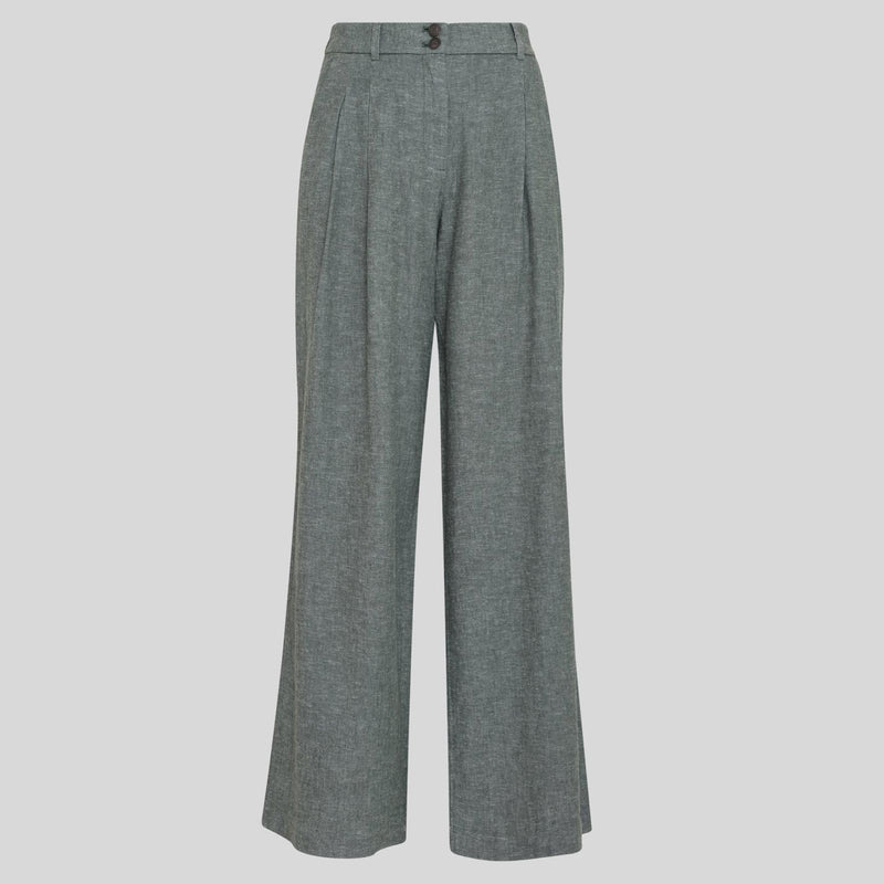 MSCHViana Ginia Pleat Pants laurel wreath