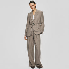 MSCHViana Ginia Pleat Pants mount trail melange