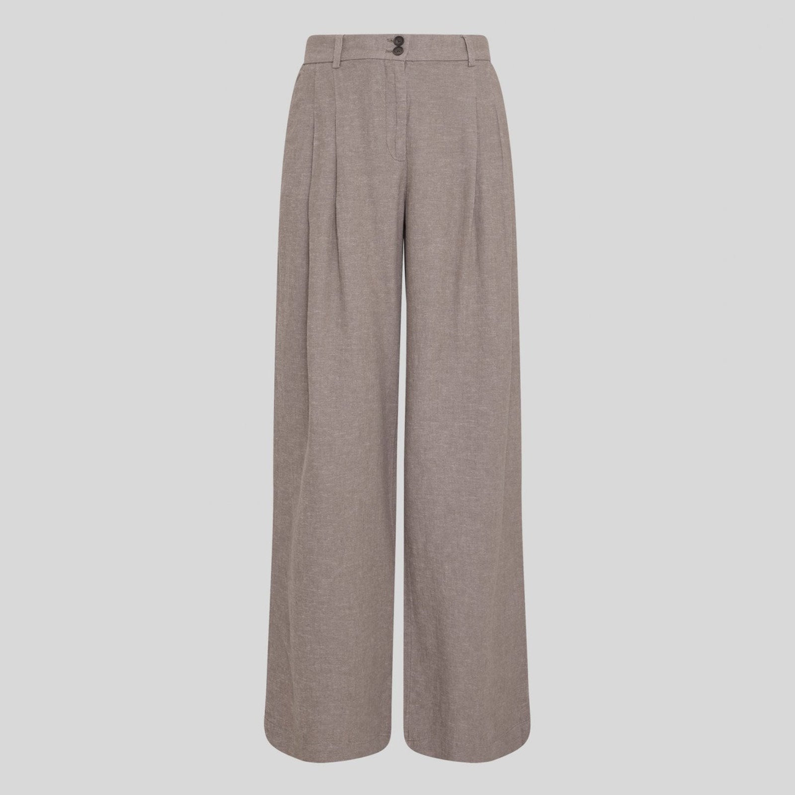 MSCHViana Ginia Pleat Pants mount trail melange