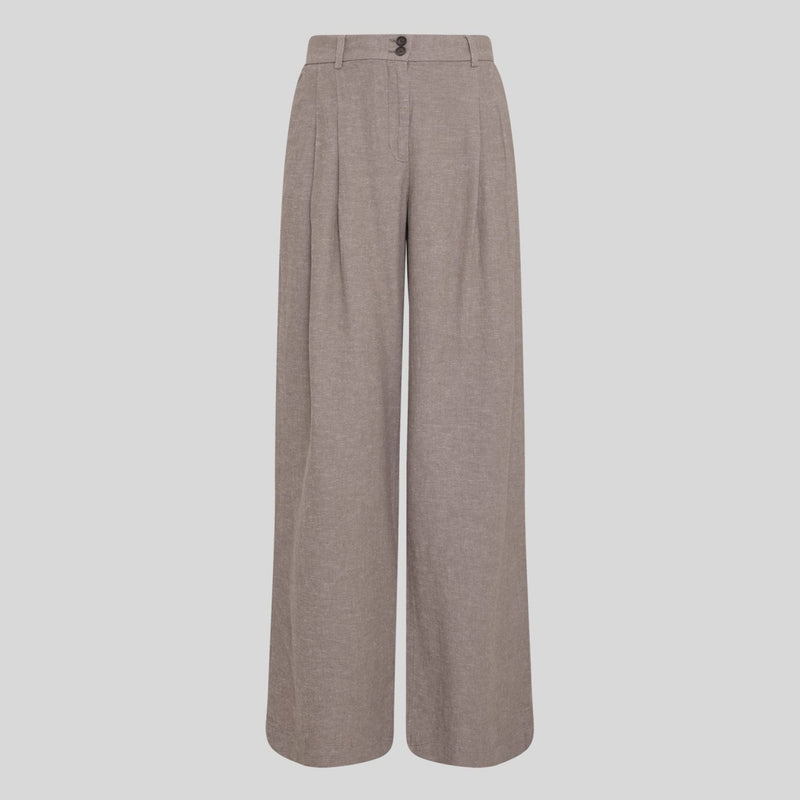 MSCHViana Ginia Pleat Pants mount trail melange