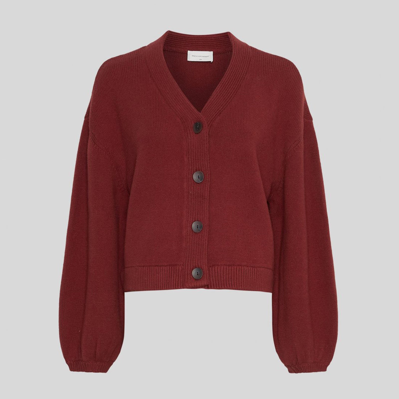 MSCHZafina Cardigan syrah 19183 MSCH Copenhagen