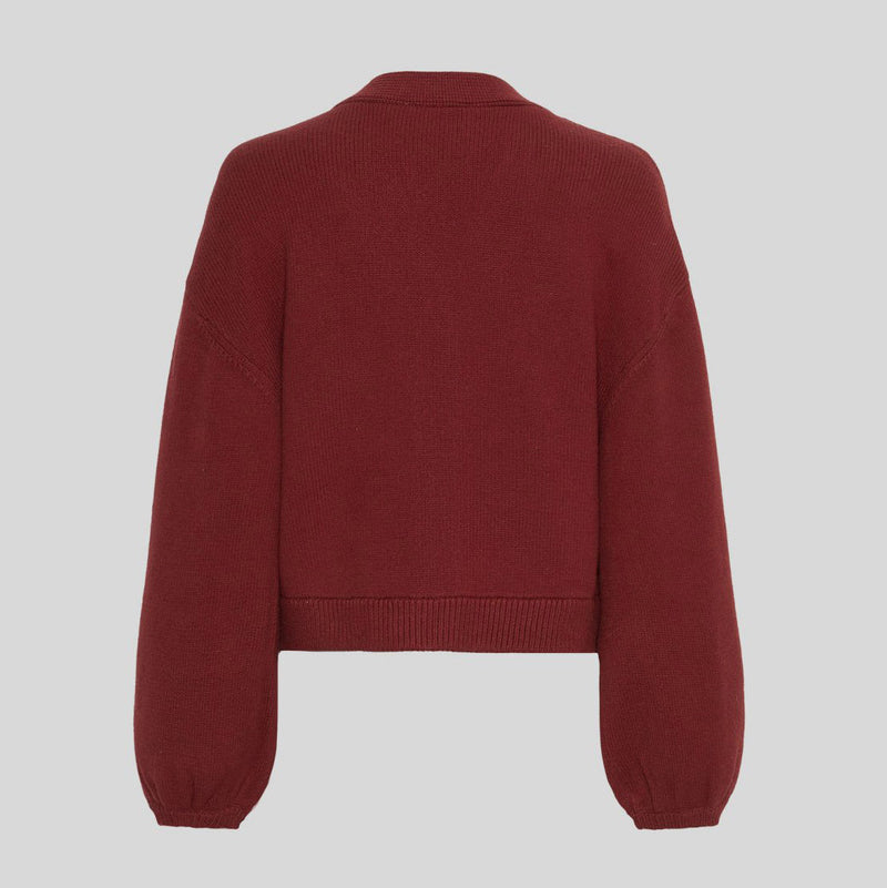 MSCHZafina Cardigan syrah 19183 MSCH Copenhagen