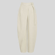 MSCHZein Esteriane HW Pants bleached sand