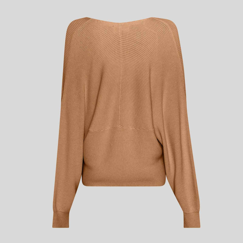 MSCHZinelle Rachelle Wrap Pullover cartouche melange 19534 MSCH Copenhagen