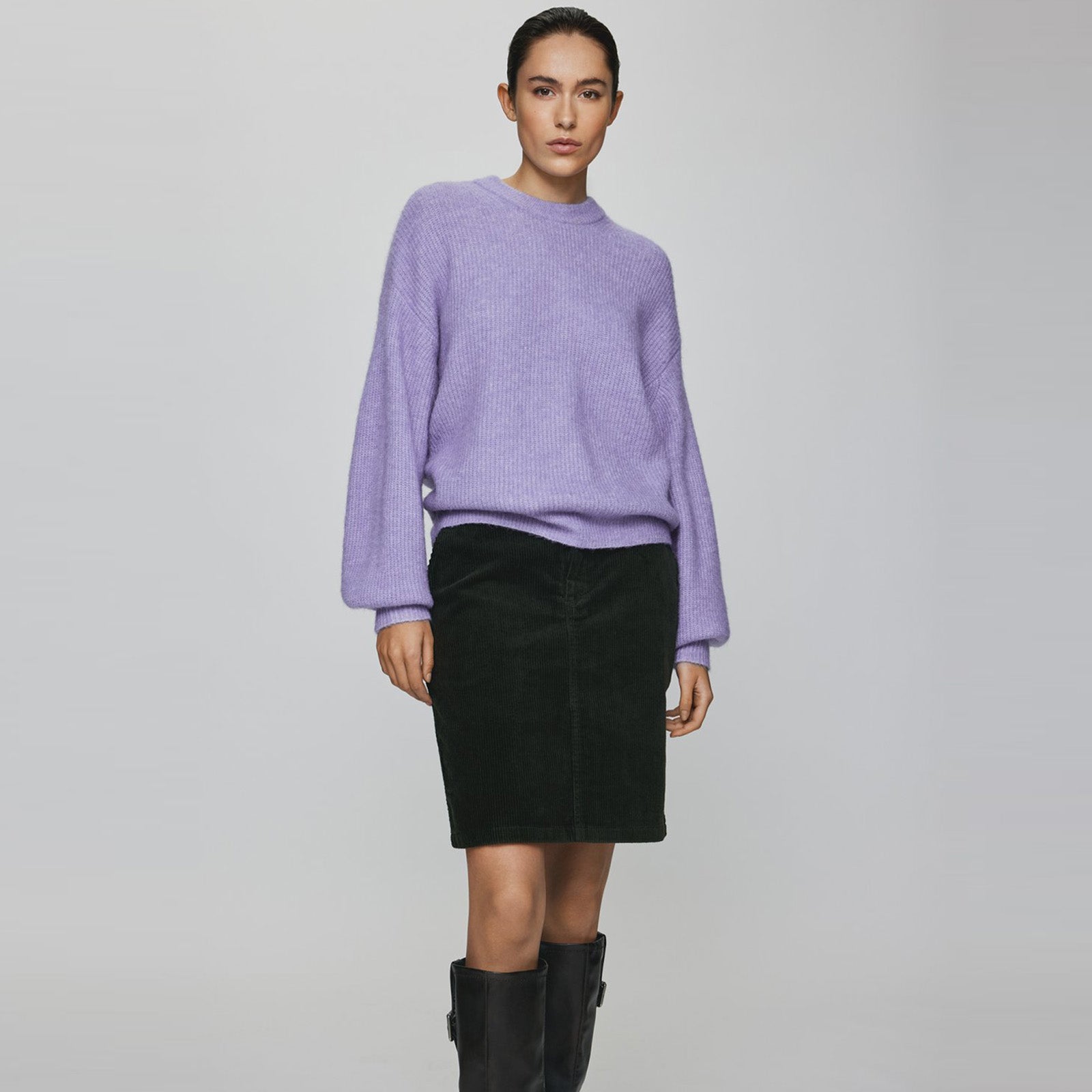 MSCHGustel Hope Pullover lavender violet melange